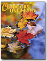 Sample cover of Outdoors Unlimited featuring autumn leaves