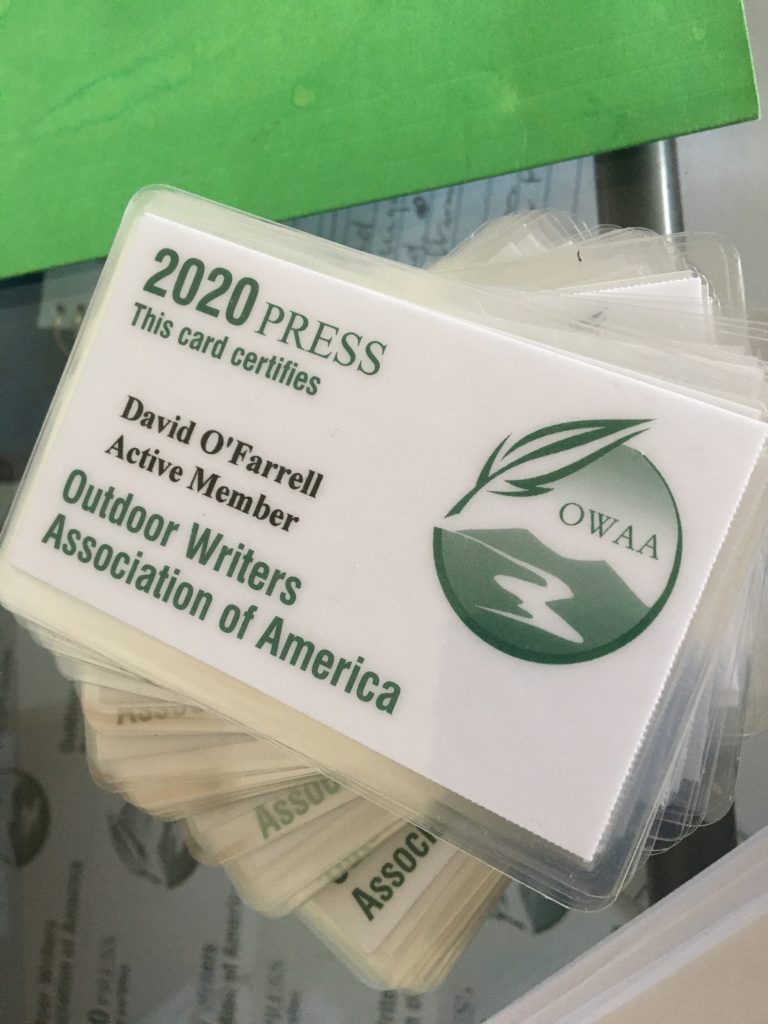 OWAA press cards