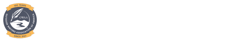 100th anniversary logo of Outdoor Writers Association of America